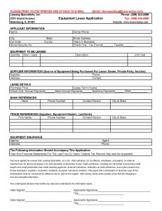LSI lease application