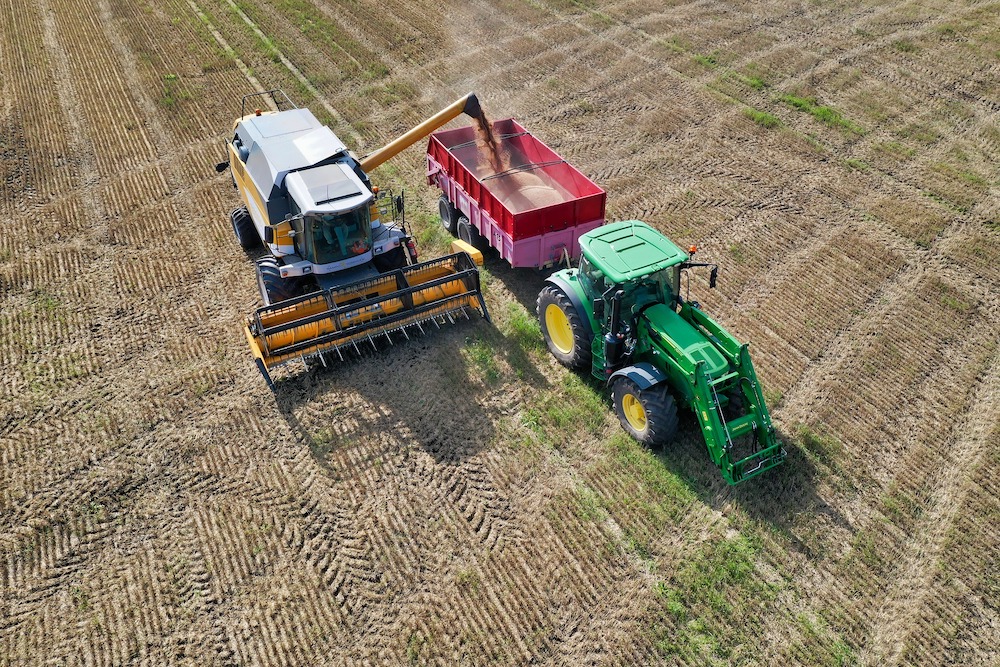 Ag Equipment Types Harvester Tractor